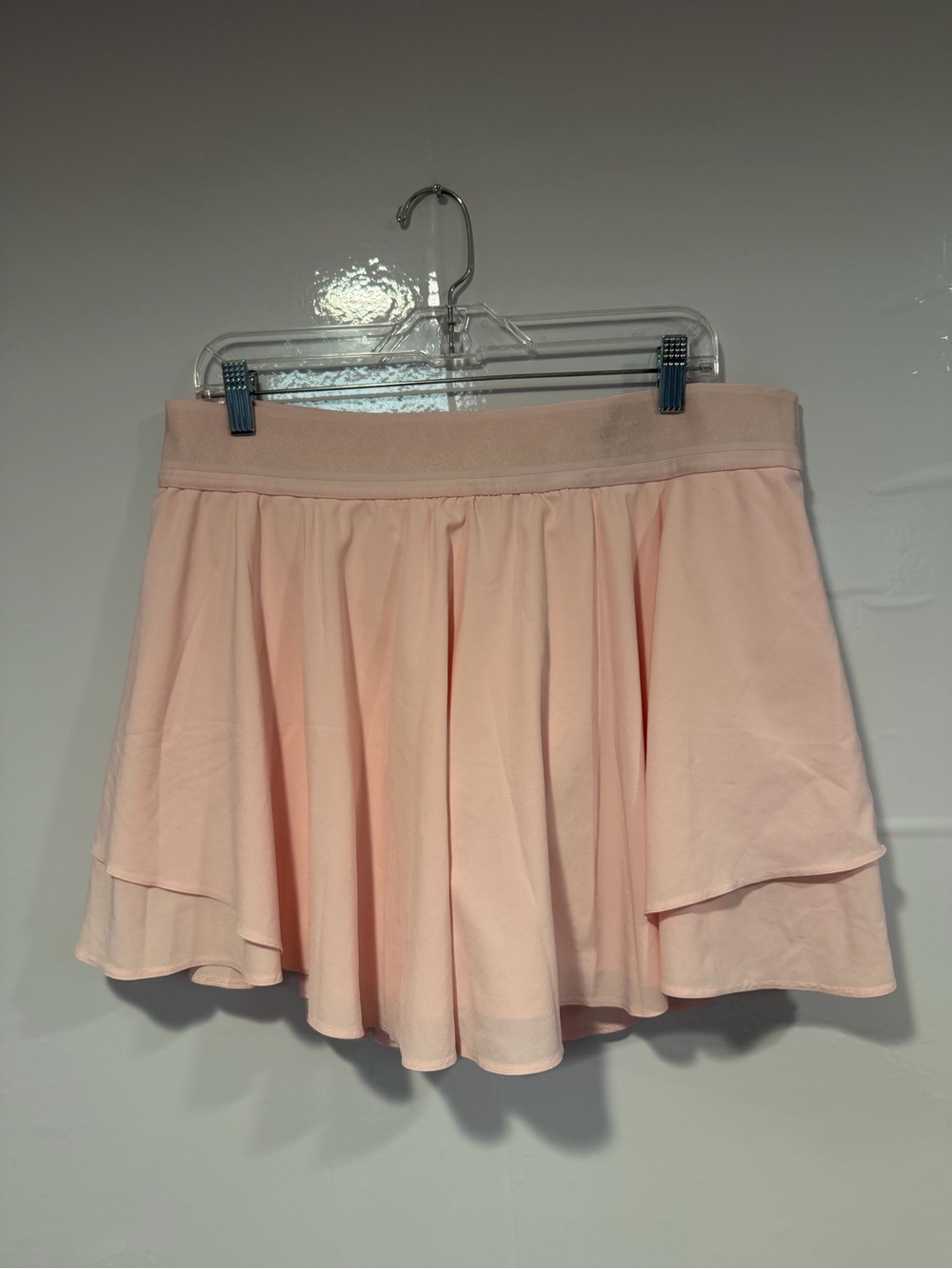 Light Pink Lululemon Strawberry Milkshake Flared Tennis Skirt